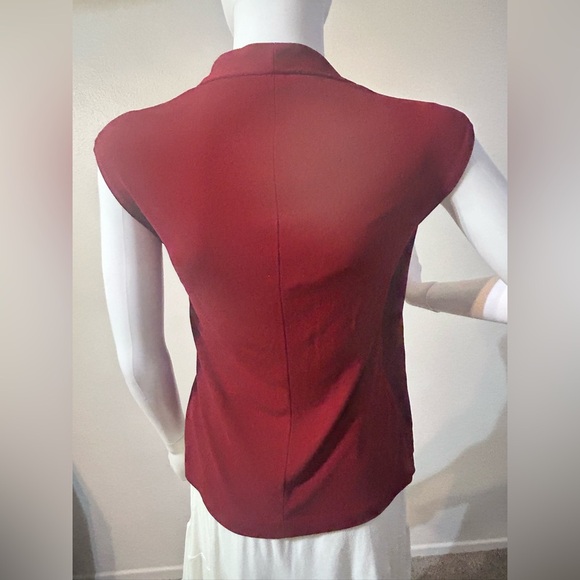 Vintage DKNY Layered Wrap-Effect Top - Picture 3 of 9